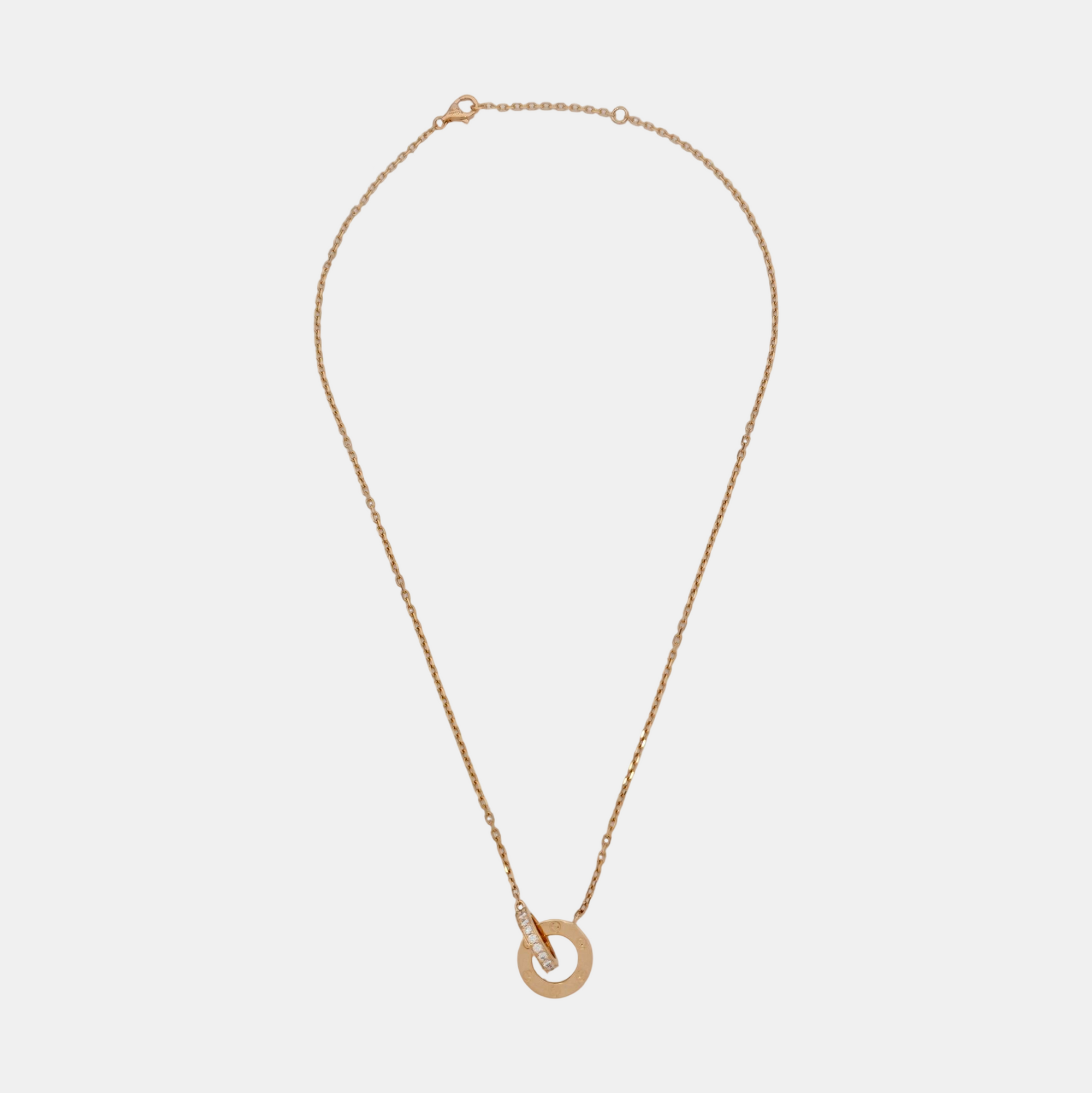 LOVE 18k Rose Gold Necklace