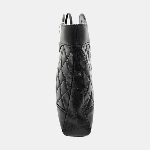 CHANEL 31 Mini Quilted Calfskin Black