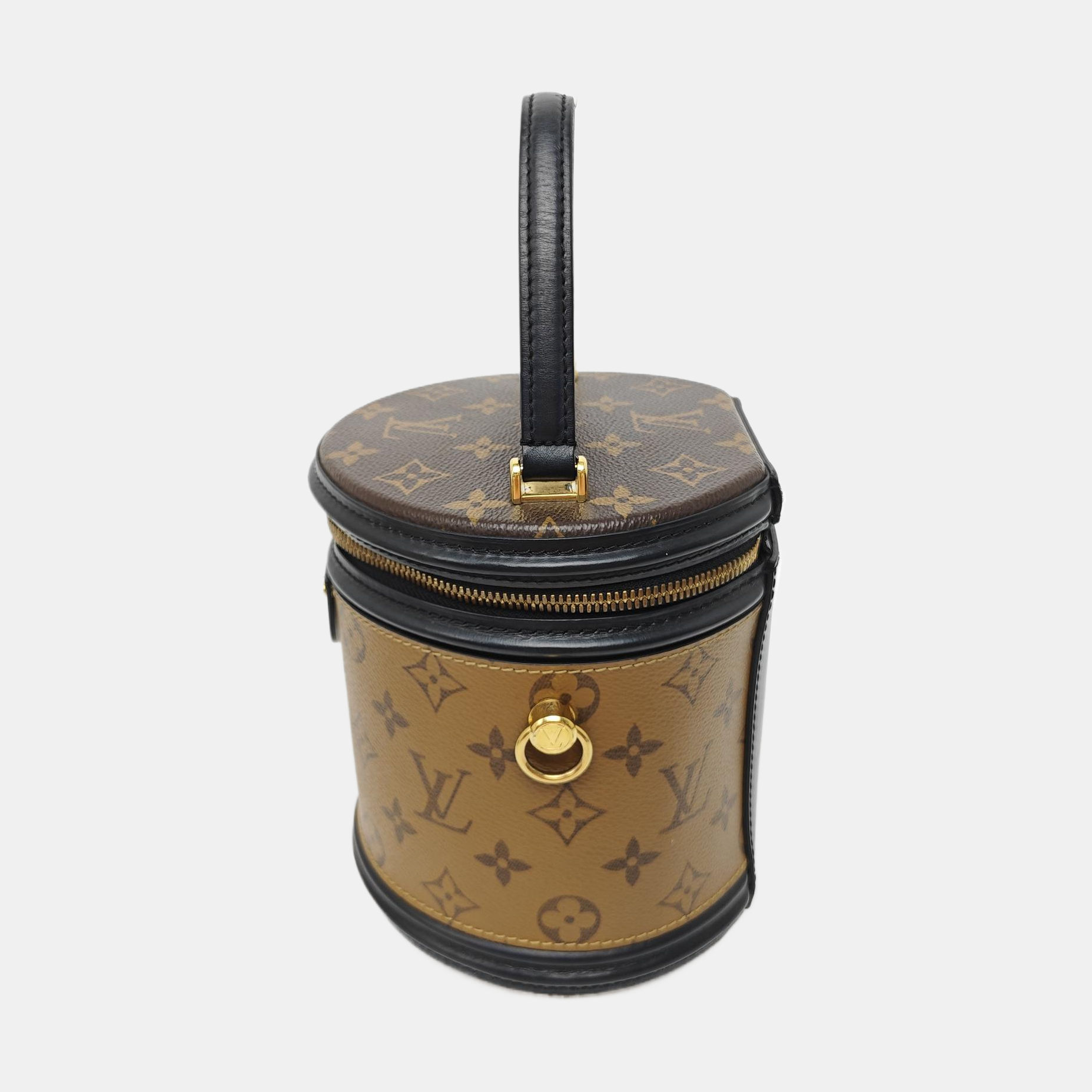 CANNES PM Monogram Coated Canvas Brown