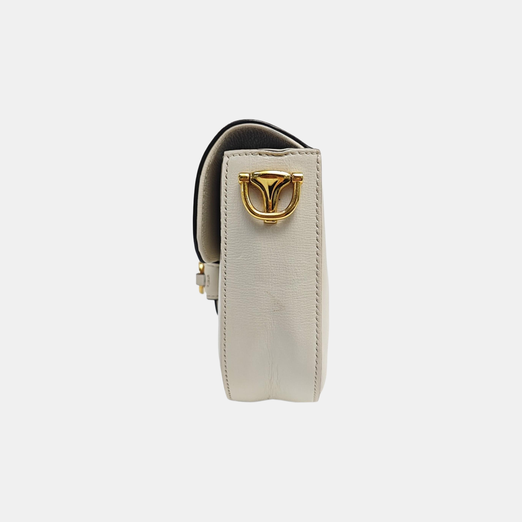 Horsebit 1955 Mini Calfskin White