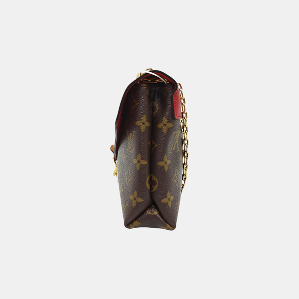 PALLAS BB Monogram Coated Canvas Brown