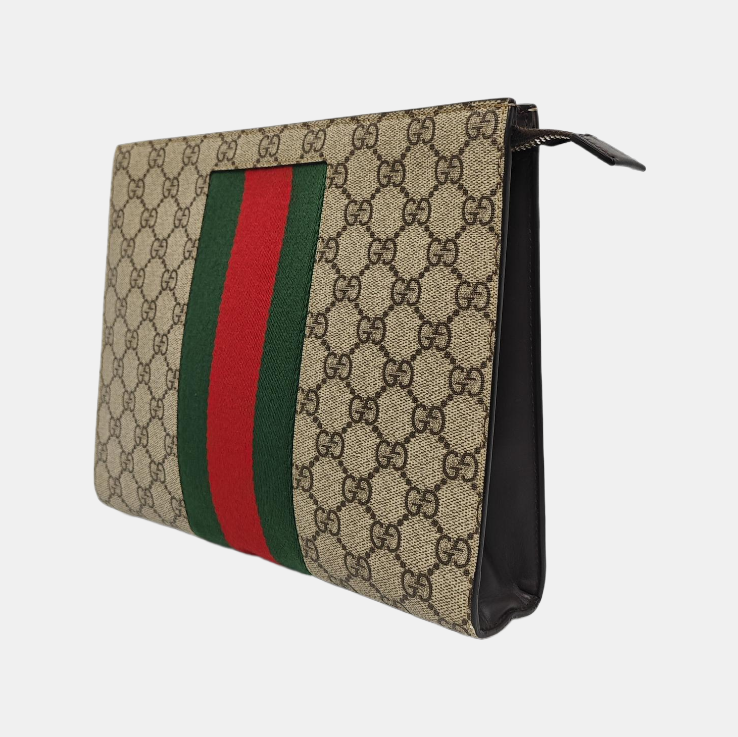 GG Supreme Monogram Coated Canvas Black
