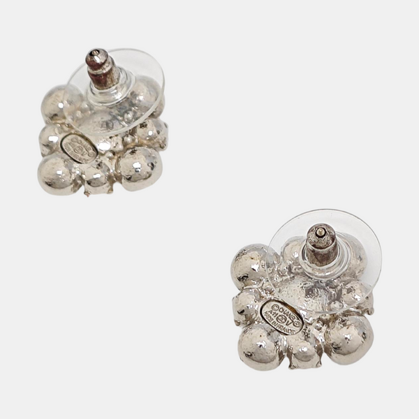 Metal Silver Stud Earrings
