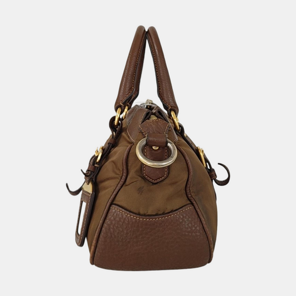 Gaufre Nylon Brown