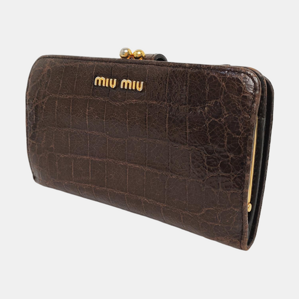 Calfskin Wallet Brown