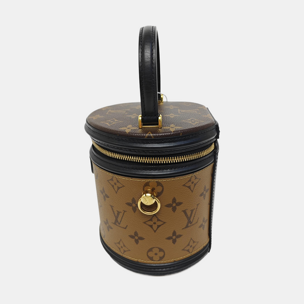 CANNES PM Monogram Coated Canvas Brown