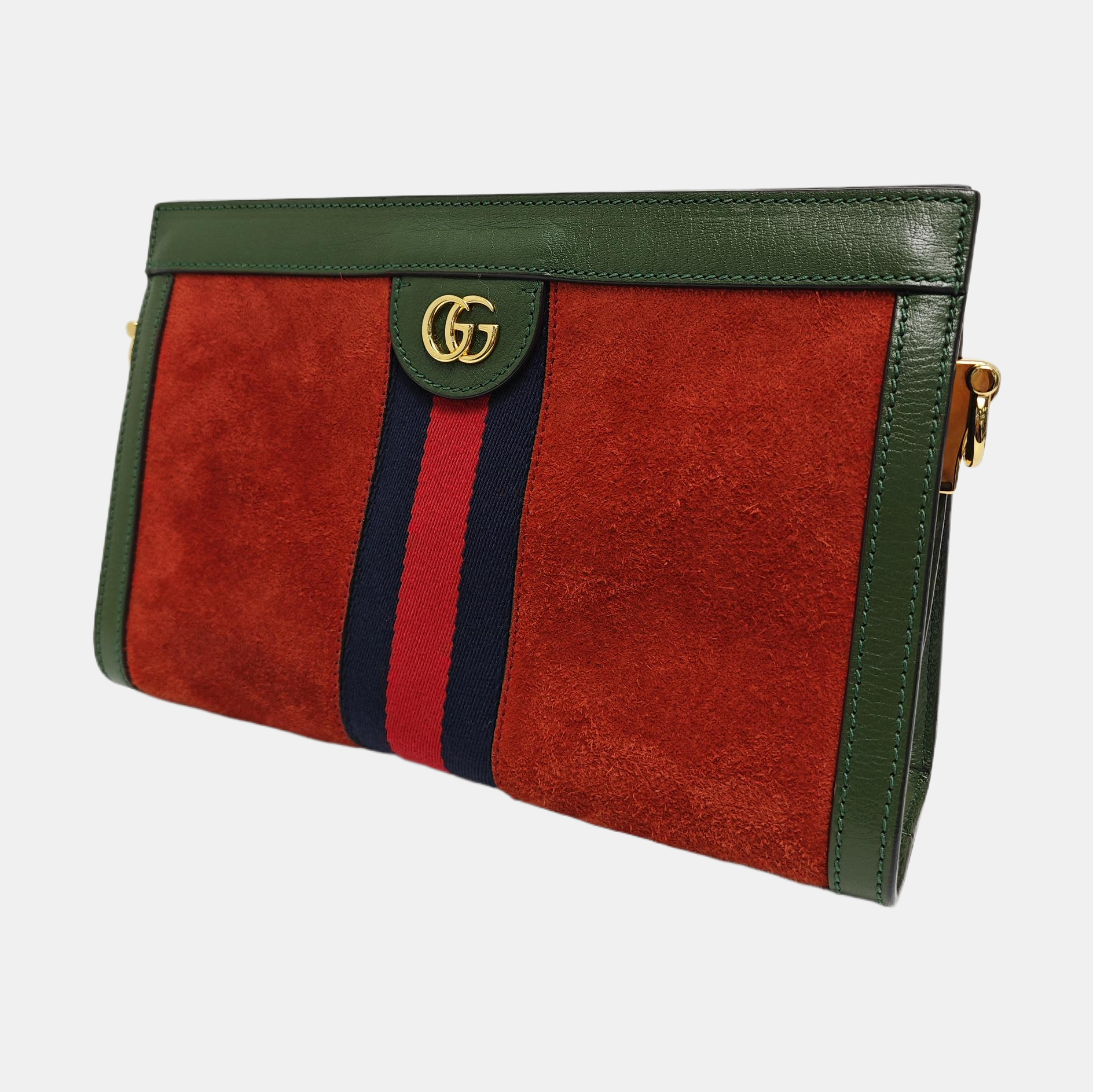 Ophidia Small Suede Red