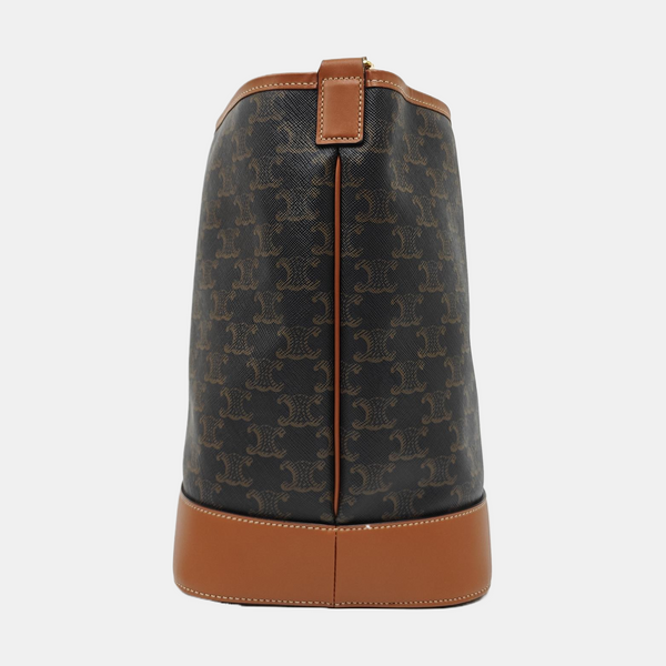 TRIOMPHE CANVAS Medium Coated Canvas Brown
