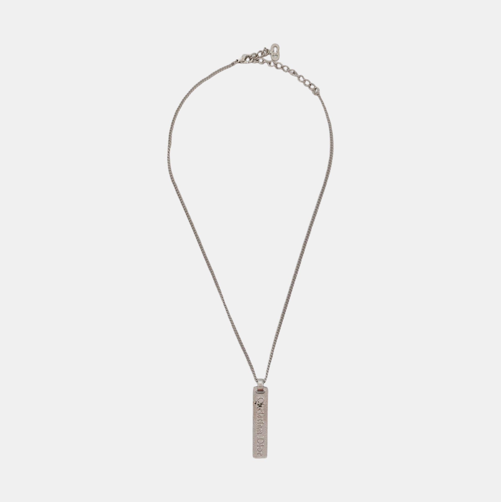 Trotter 2 Metal Silver Necklace