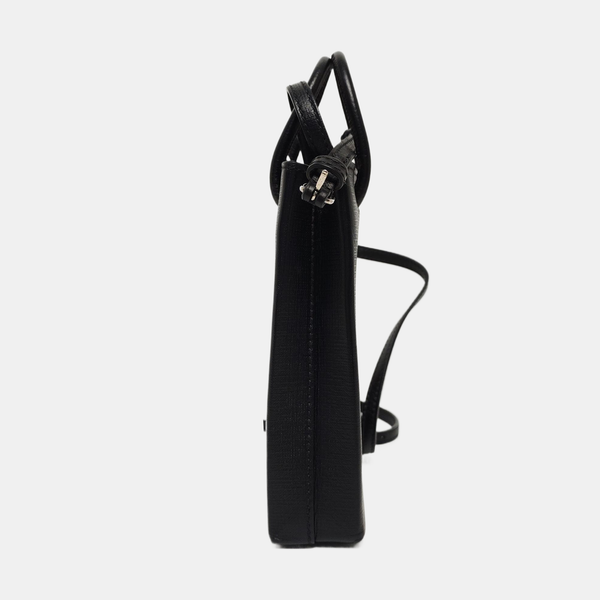 Shopping Bag Calfskin Black