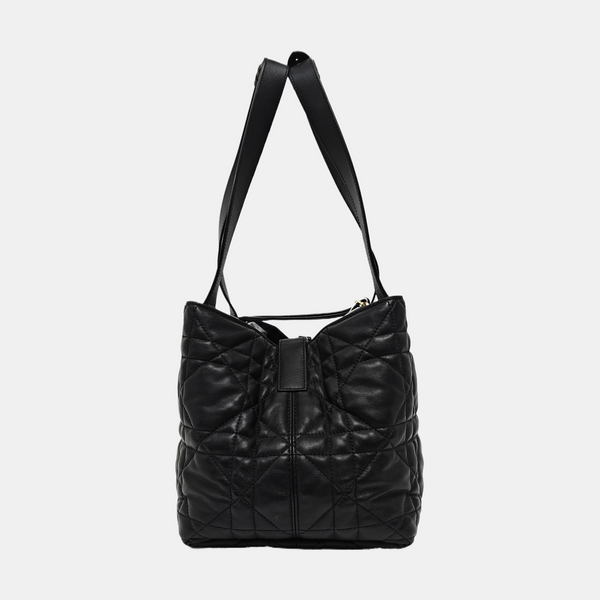 Toujours Medium Cannage Calfskin Black