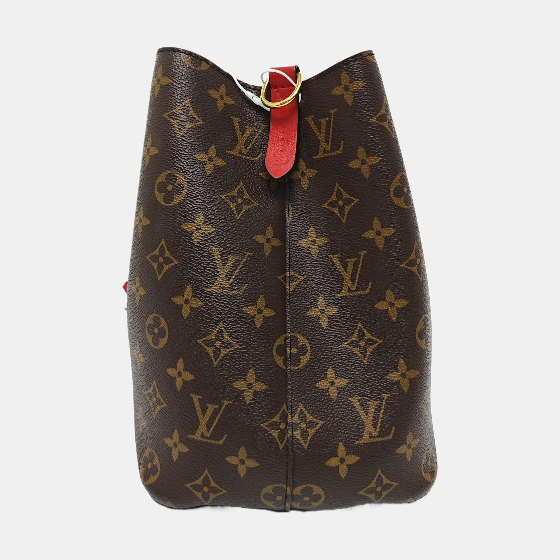 NÉONOÉ MM Monogram Coated Canvas Brown