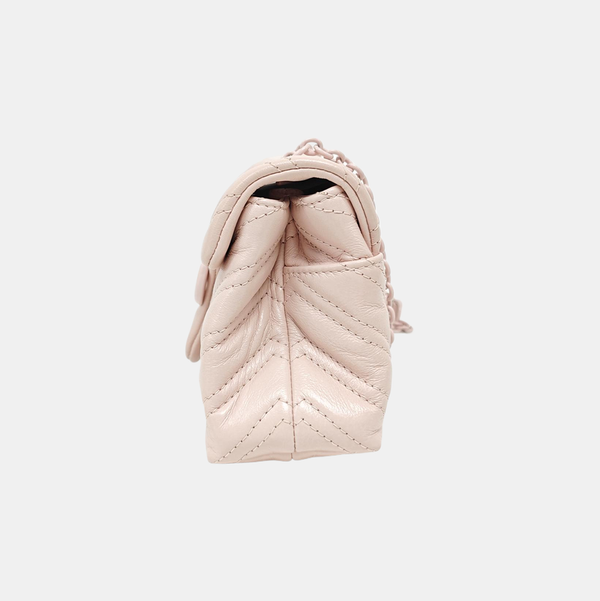 GG Marmont Mini Quilted Calfskin Pink