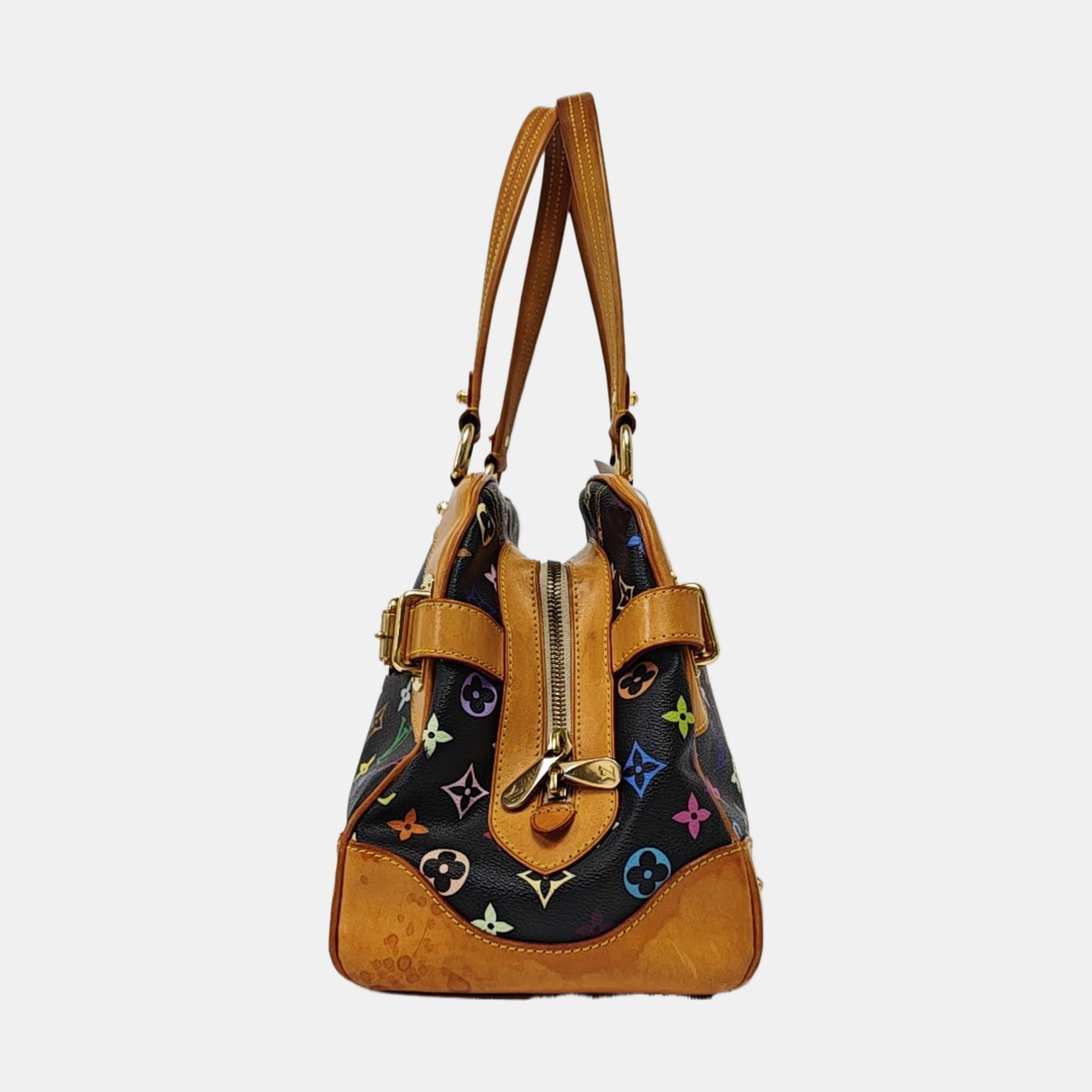 LV × TM CLAUDIA Monogram Coated Canvas Black