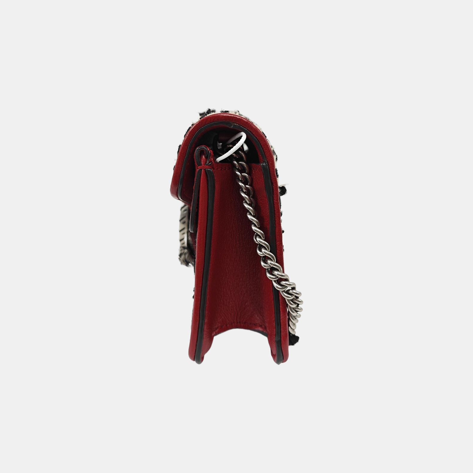 Dionysus Super Mini Monogram Wool Black