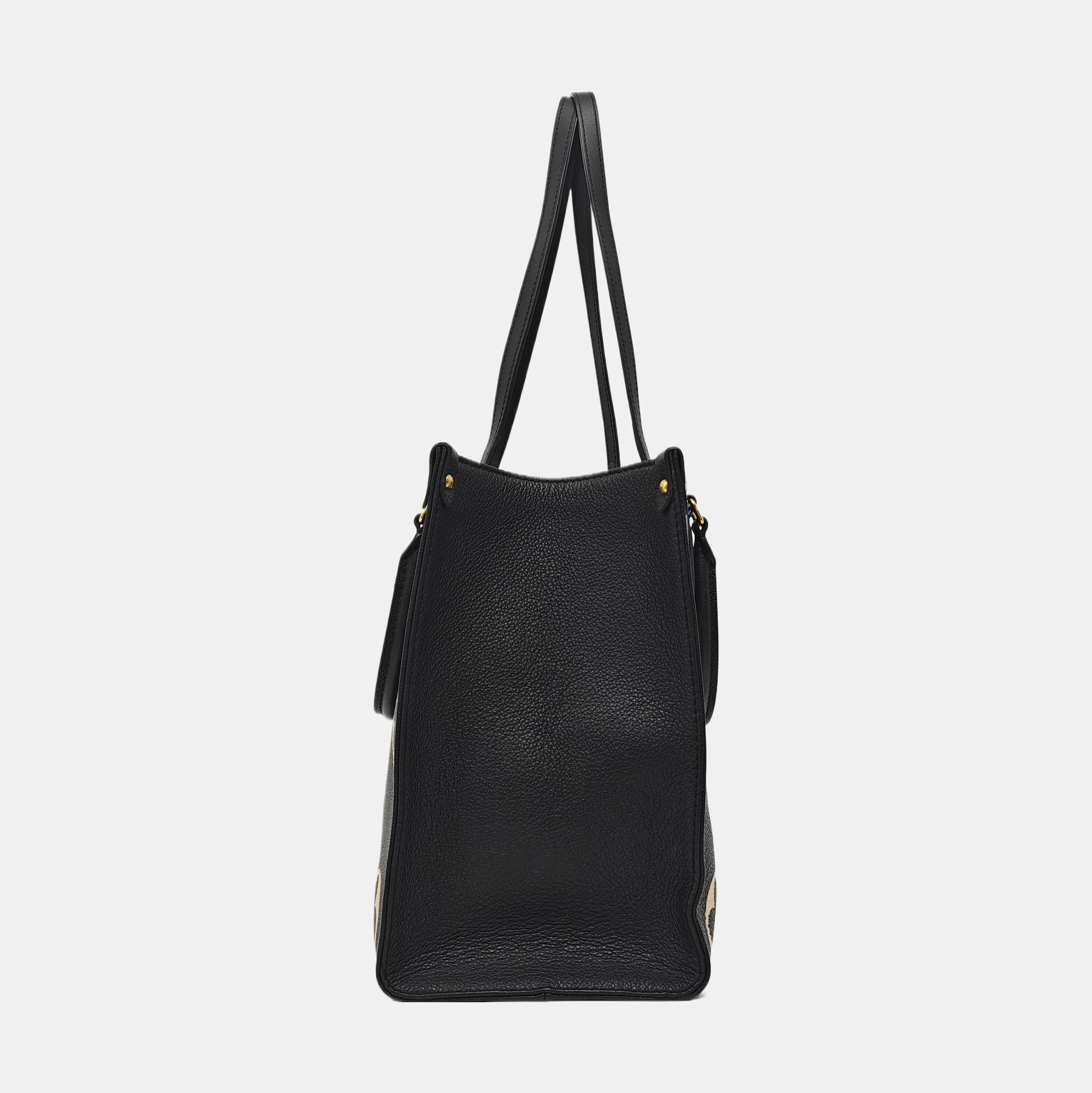 ONTHEGO MM Monogram Calfskin Black