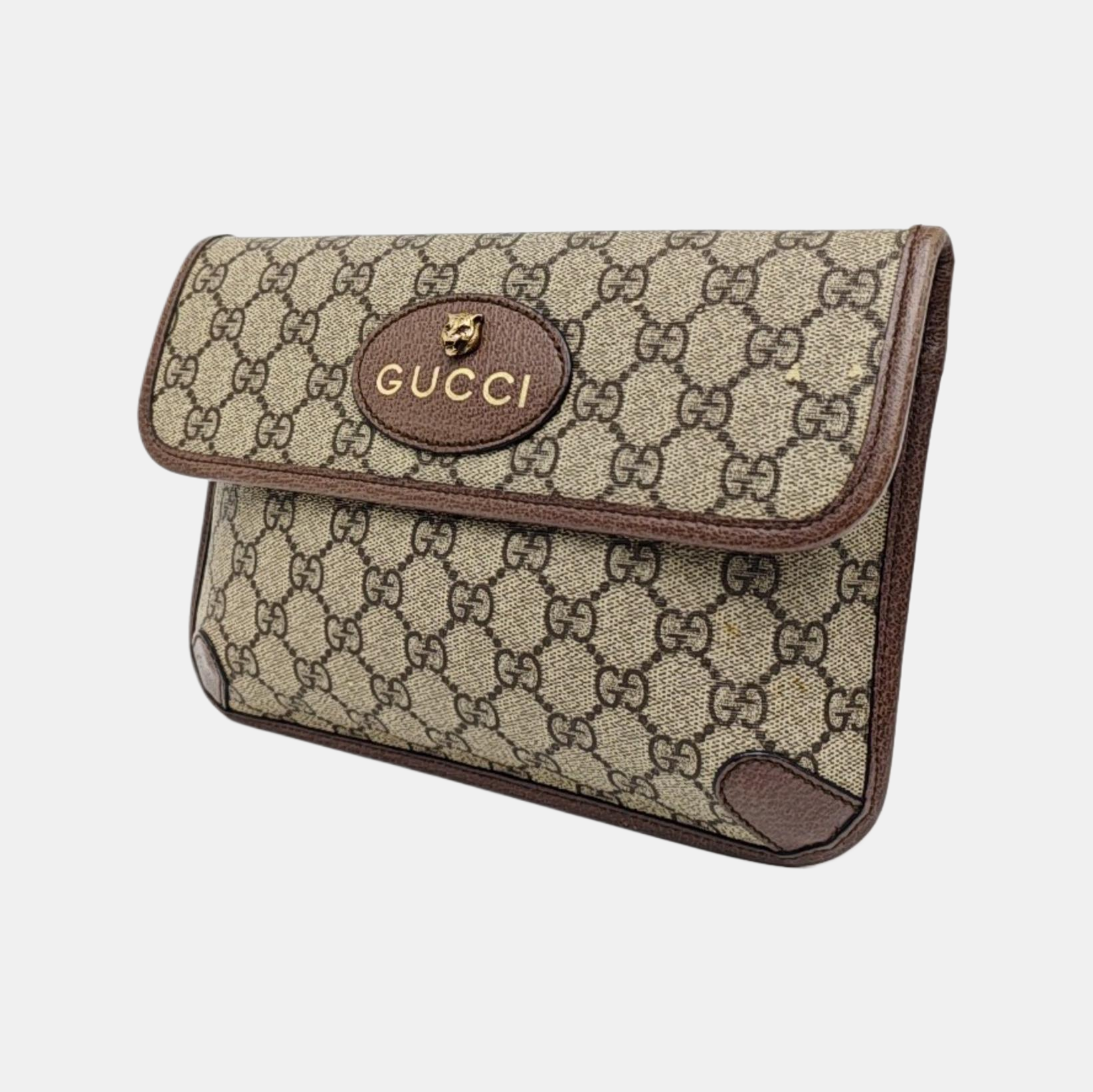 Neo Vintage Monogram Coated Canvas Beige