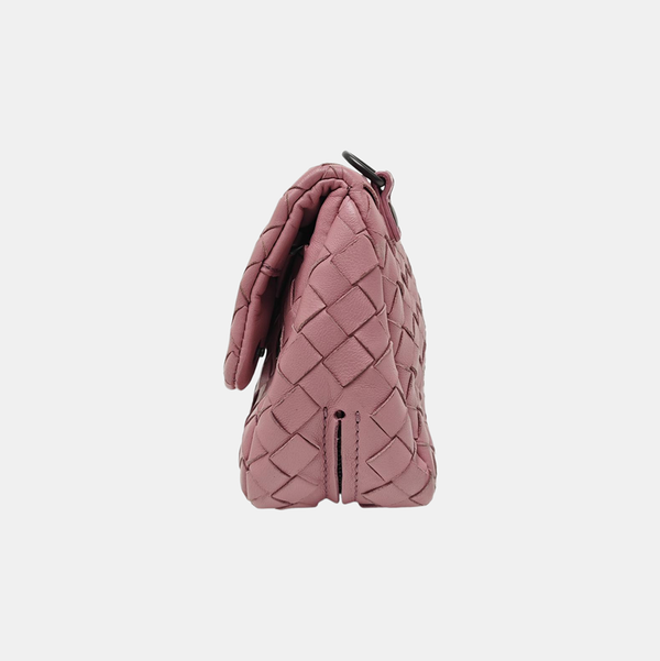 Lambskin Shoulder Bag Pink