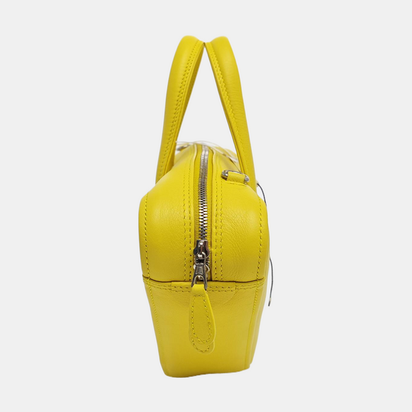 Triangle Calfskin Yellow