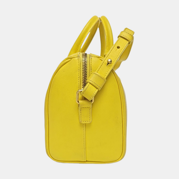 DUFFLE Calfskin Yellow