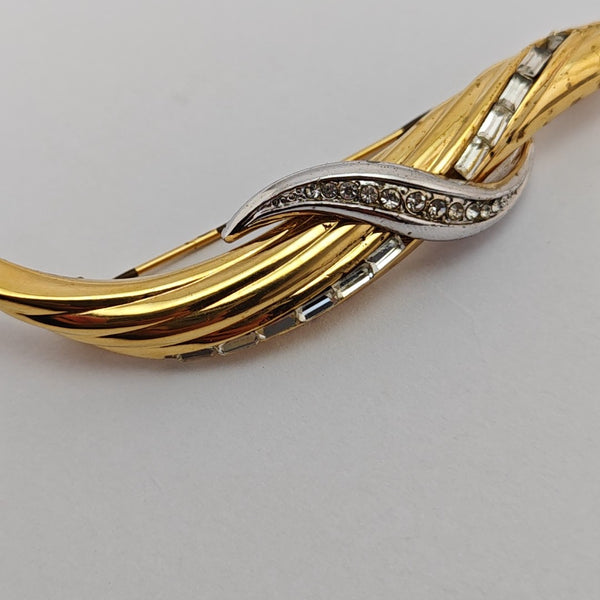 Copper Alloy Gold Brooch