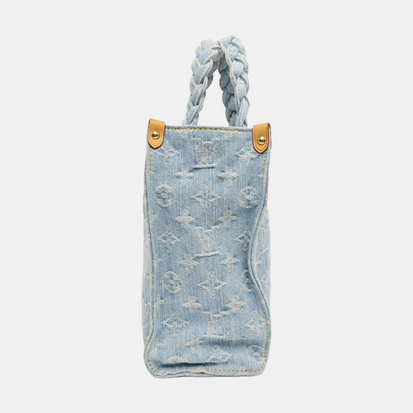 ONTHEGO PM Monogram Denim Blue