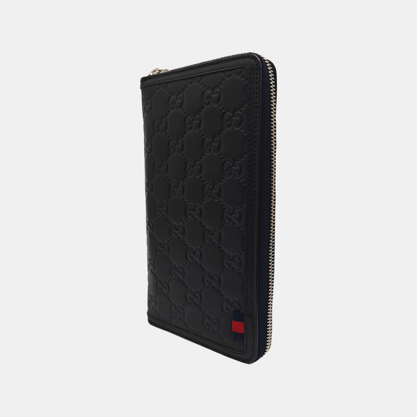 Monogram Calfskin Wallet Blue