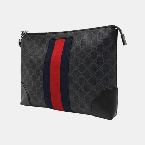 Ophidia Monogram Coated Canvas Gray