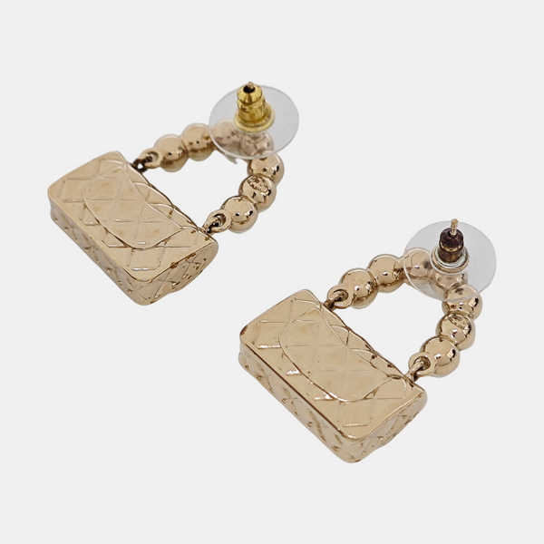 Metal Gold Stud Earrings
