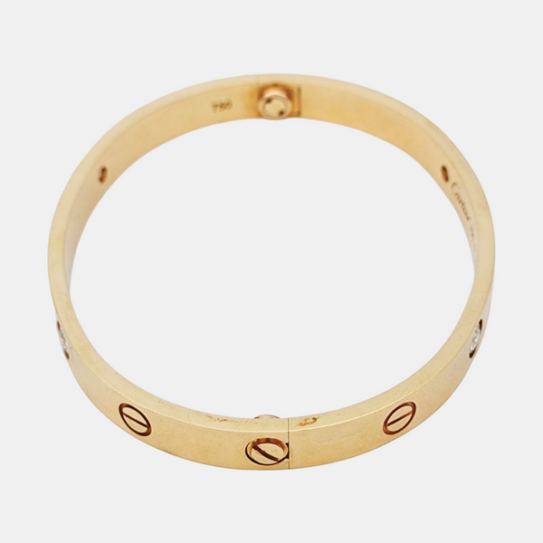 LOVE 18k Rose Gold Bangle
