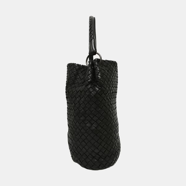 Lambskin Bucket Bag Blue