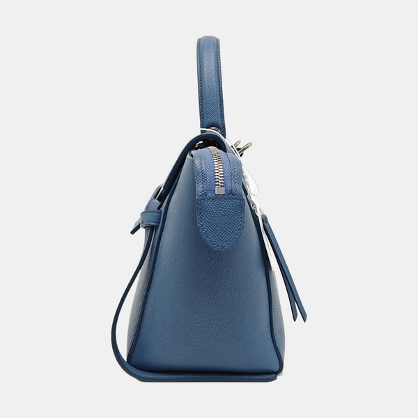 BELT Micro Calfskin Blue