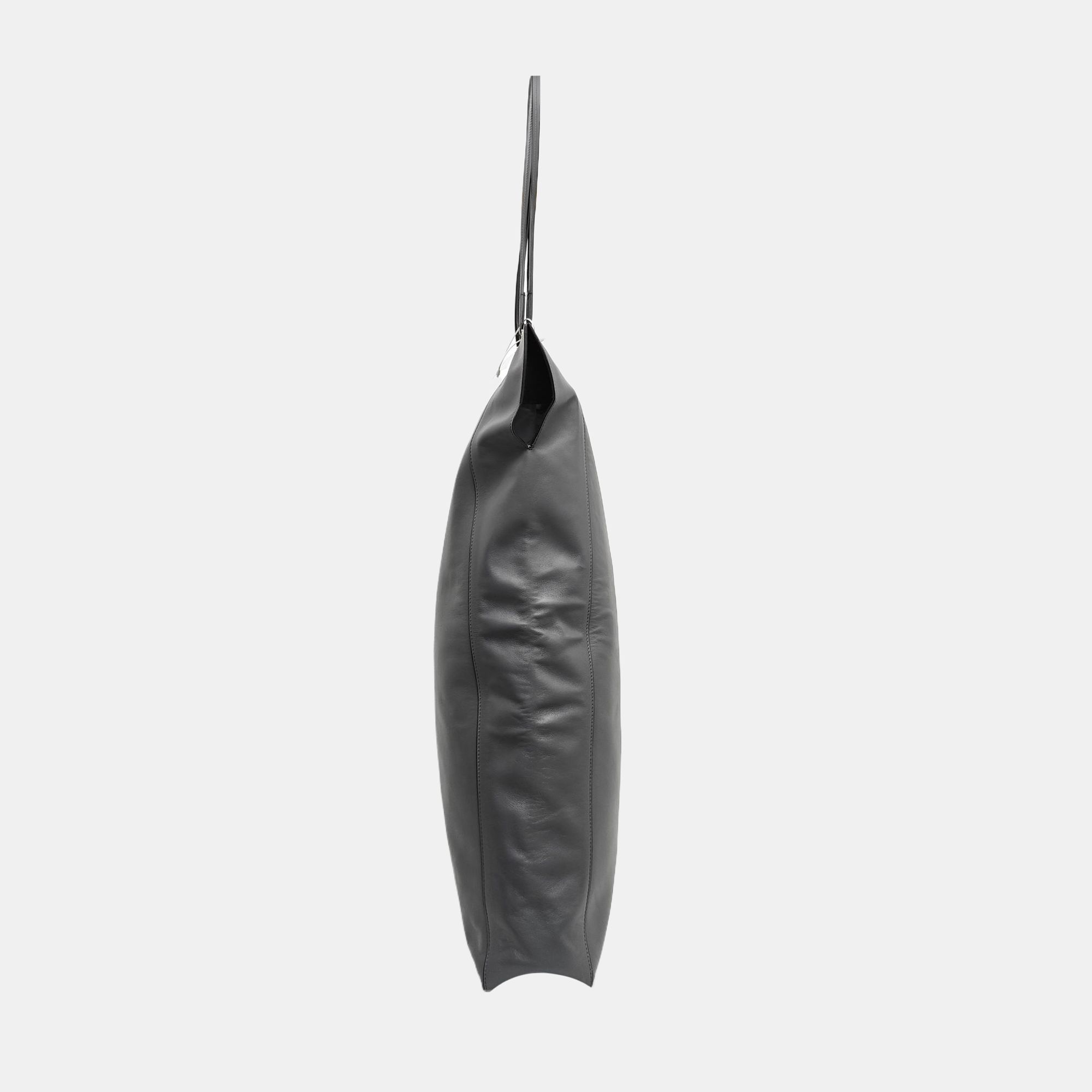 Calfskin Shoulder Bag Gray