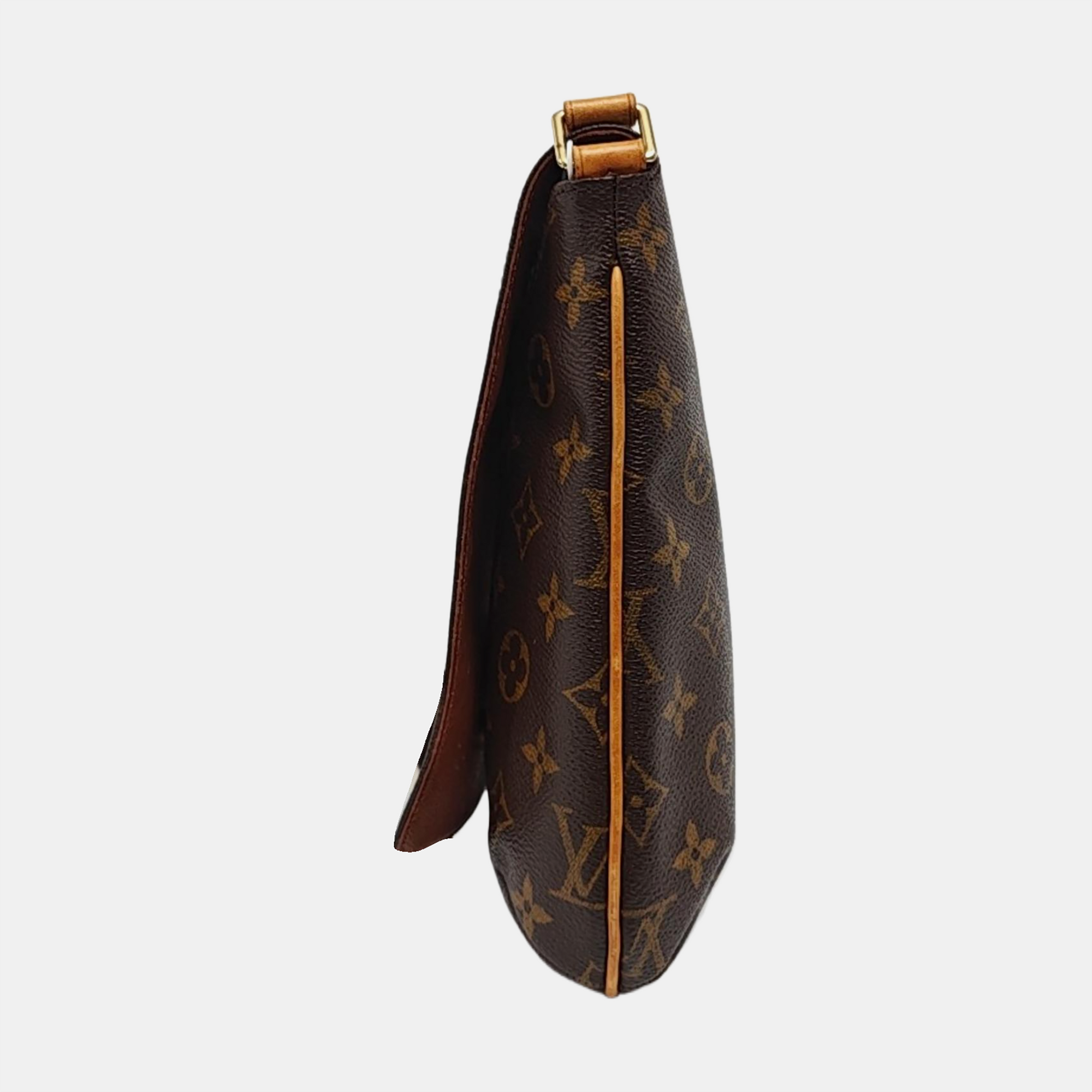 MUSETTE TANGO Monogram Coated Canvas Brown
