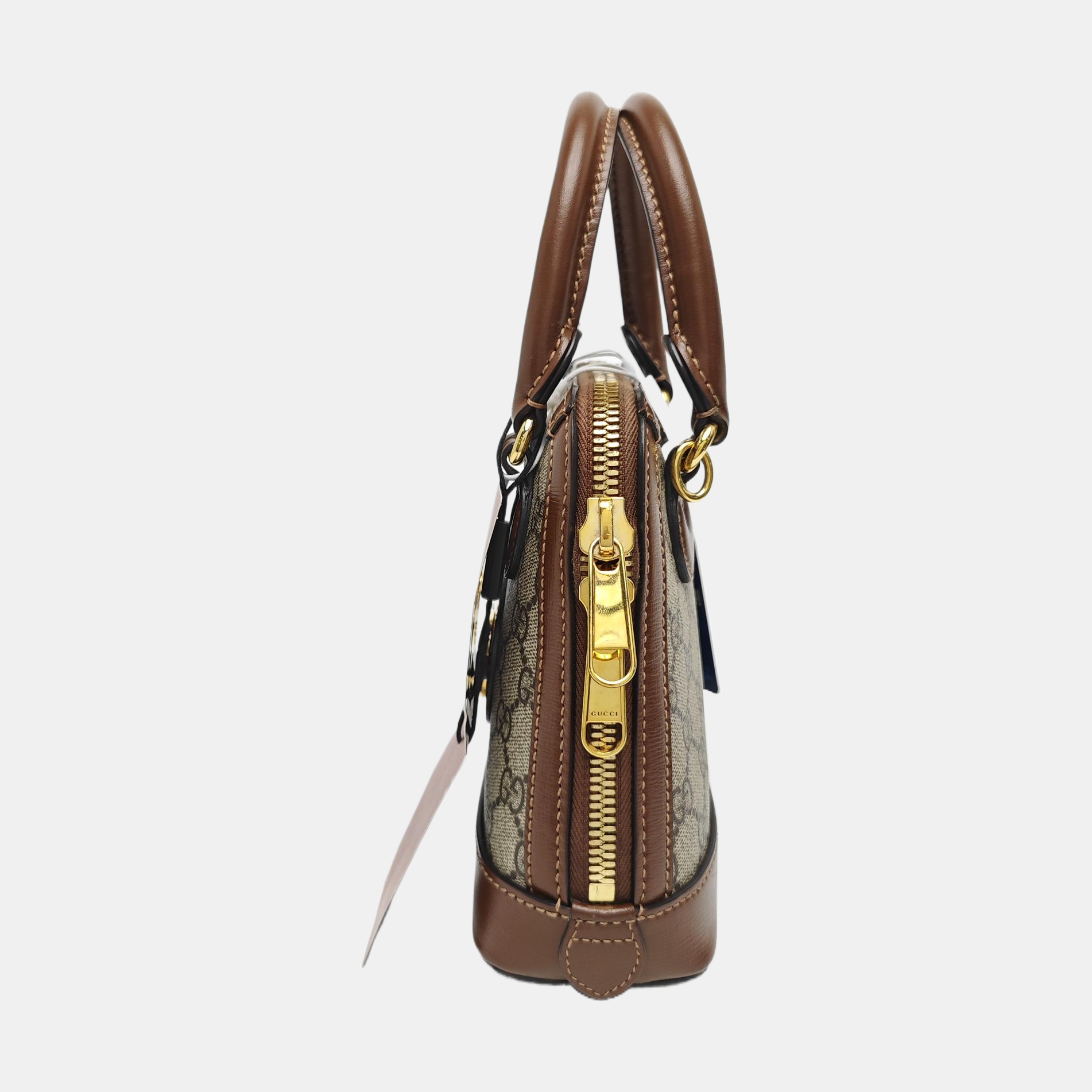 Horsebit 1955 Mini Coated Canvas Beige