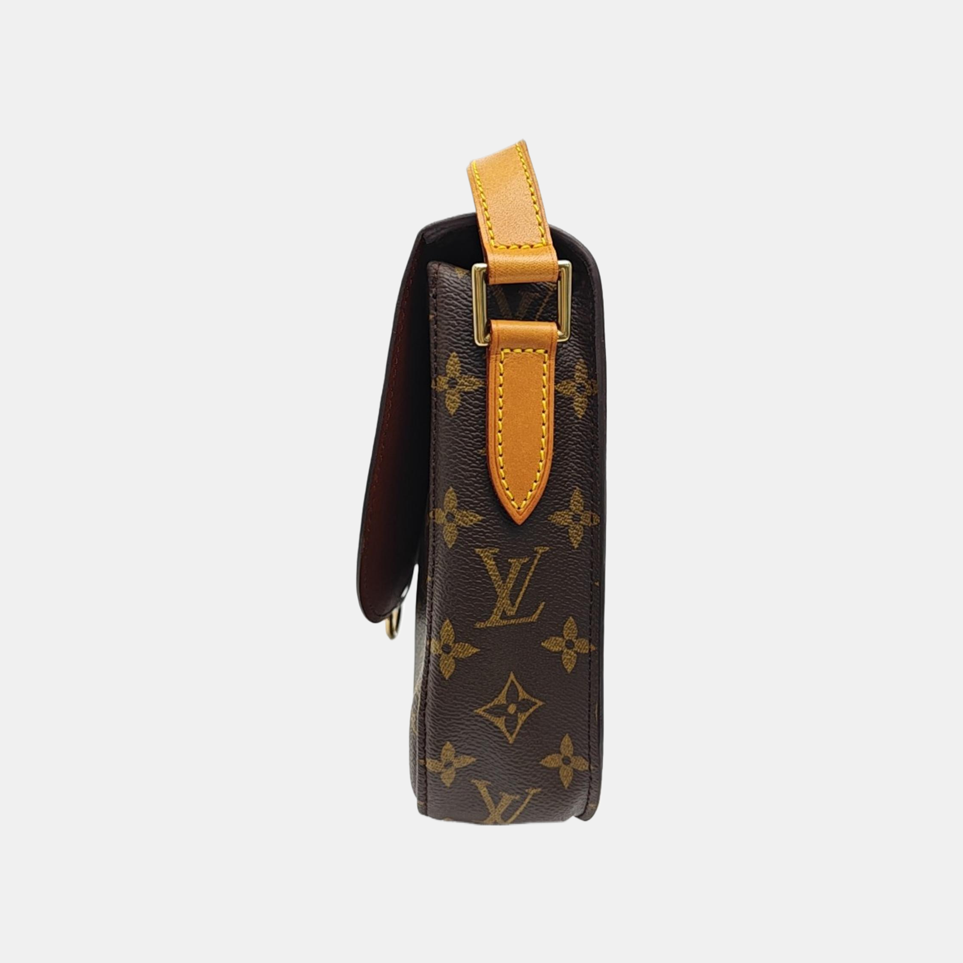 SAINT CLOUD GM Monogram Coated Canvas Brown