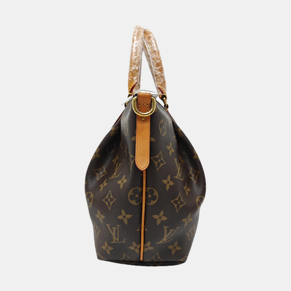 TURENNE PM Monogram Coated Canvas Brown