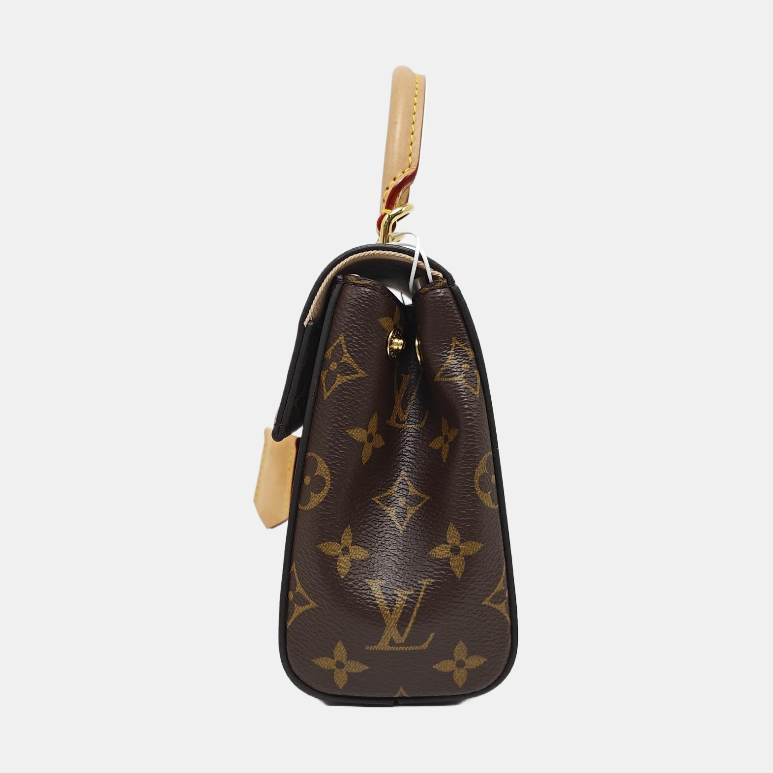 CLUNY 20 Monogram Coated Canvas Brown