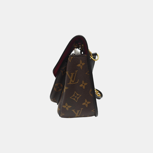 PASSY Monogram Coated Canvas Brown