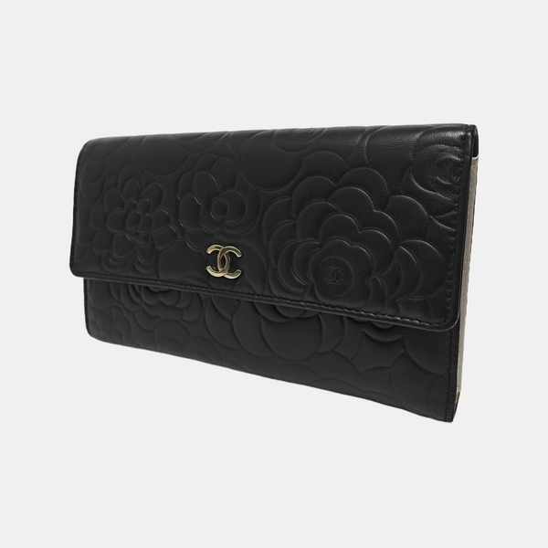 Lambskin Wallet Black