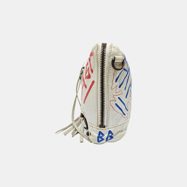 Authenticated pre-owned  Classic City Lambskin White - Shoulder Bag at Looply