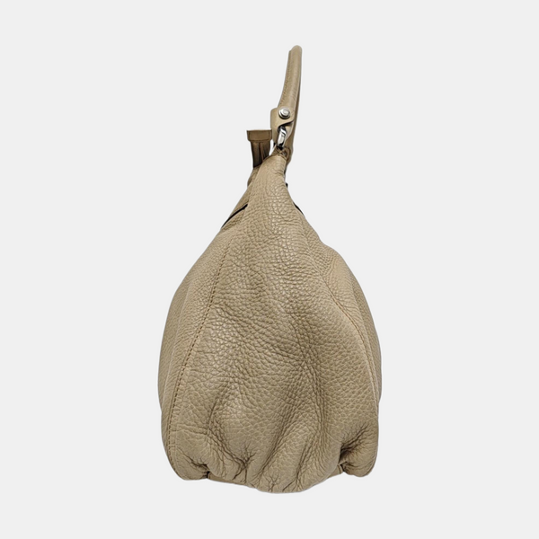 D Gold Monogram Calfskin Beige