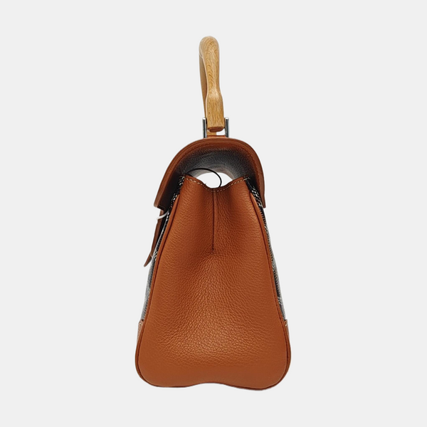 Saïgon Mini Coated Canvas Brown