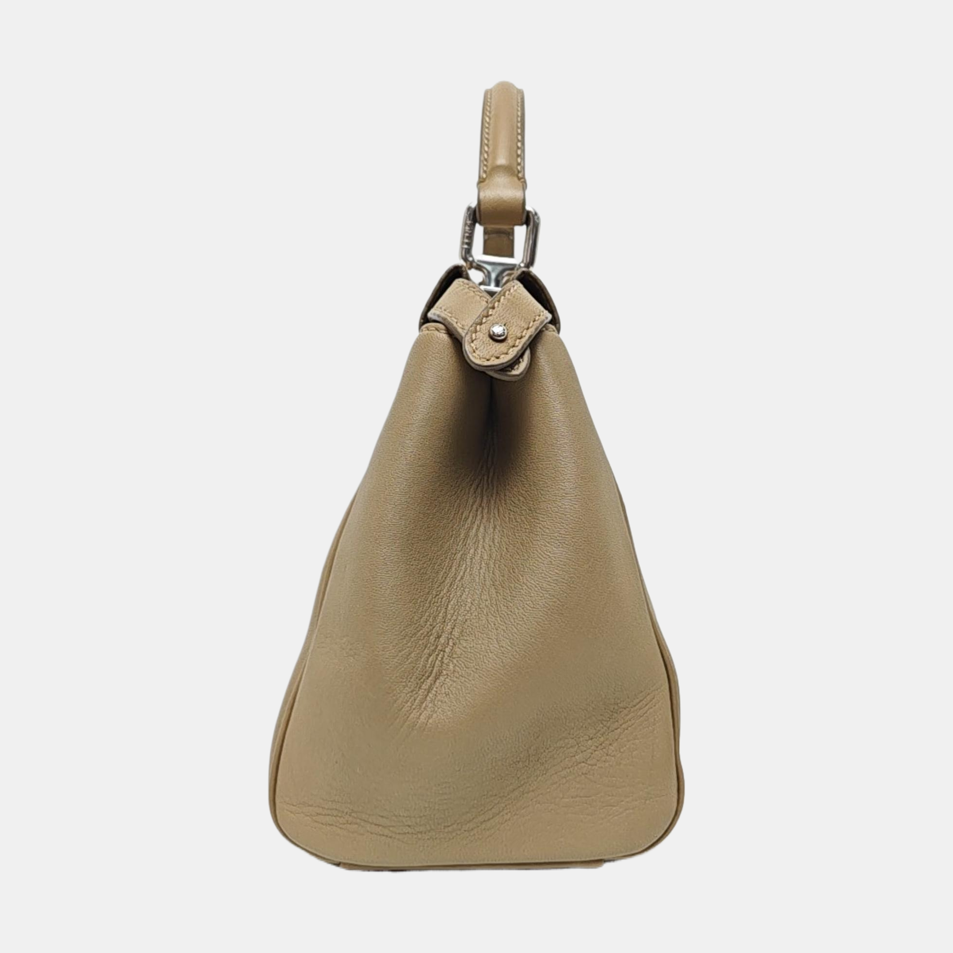 Peekaboo Mini Lambskin Gray