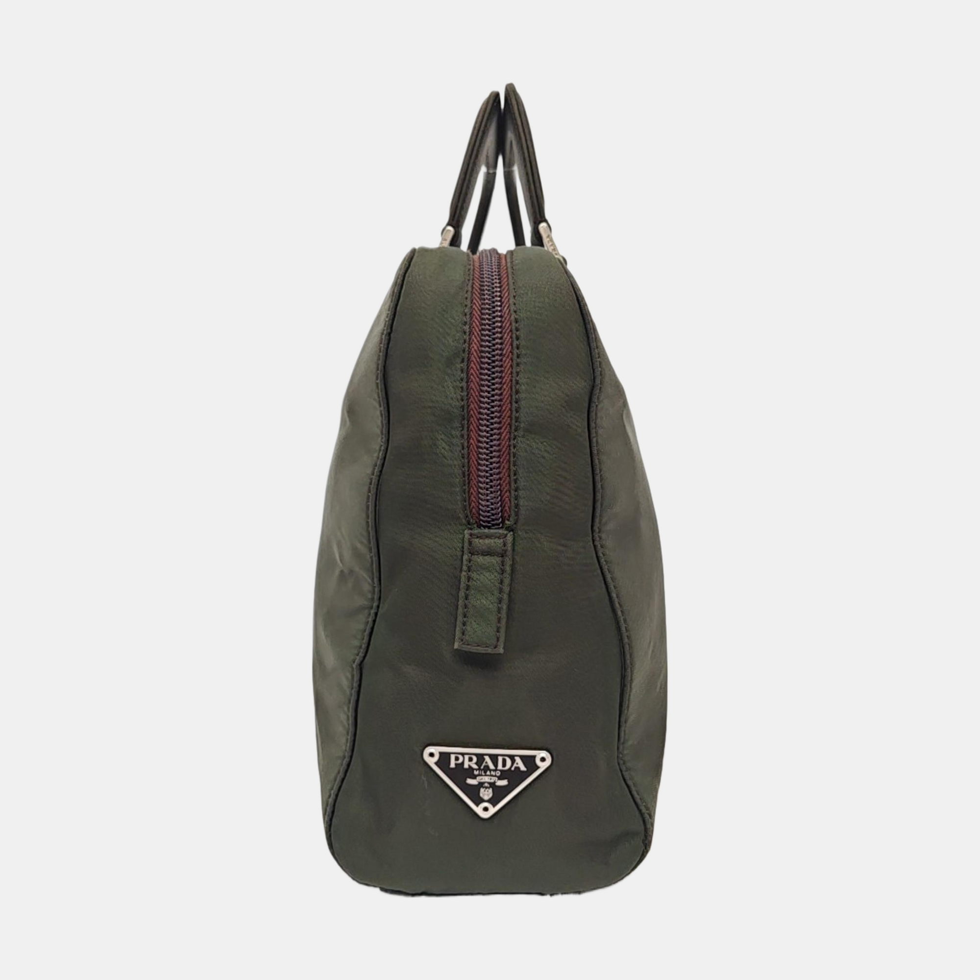 Nylon Tote Bag Green