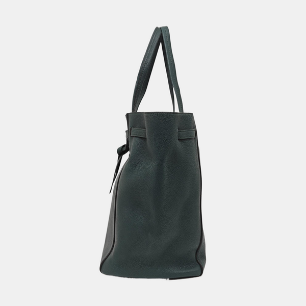 CABAS PHANTOM Small Calfskin Green