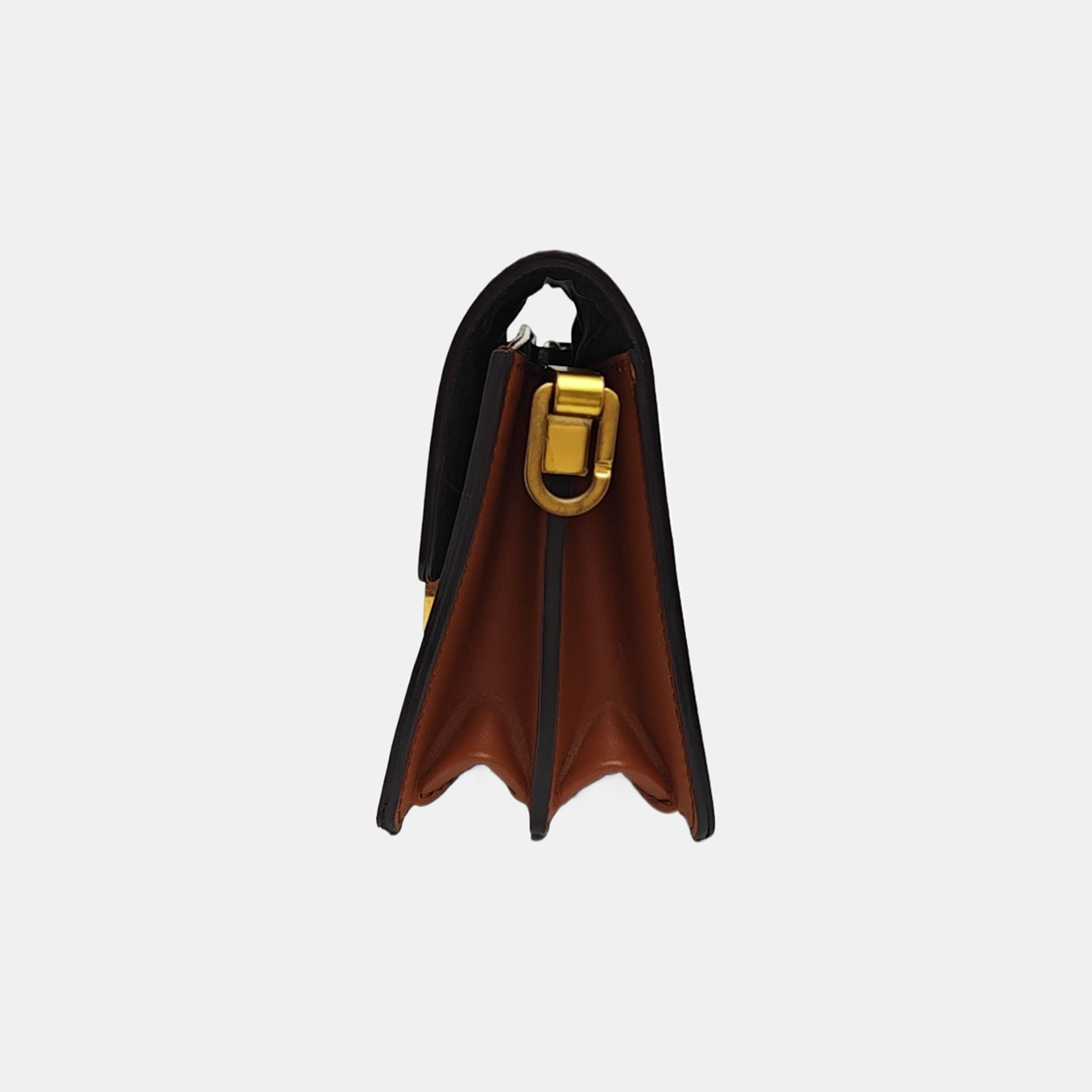 DAUPHINE Mini Coated Canvas Brown