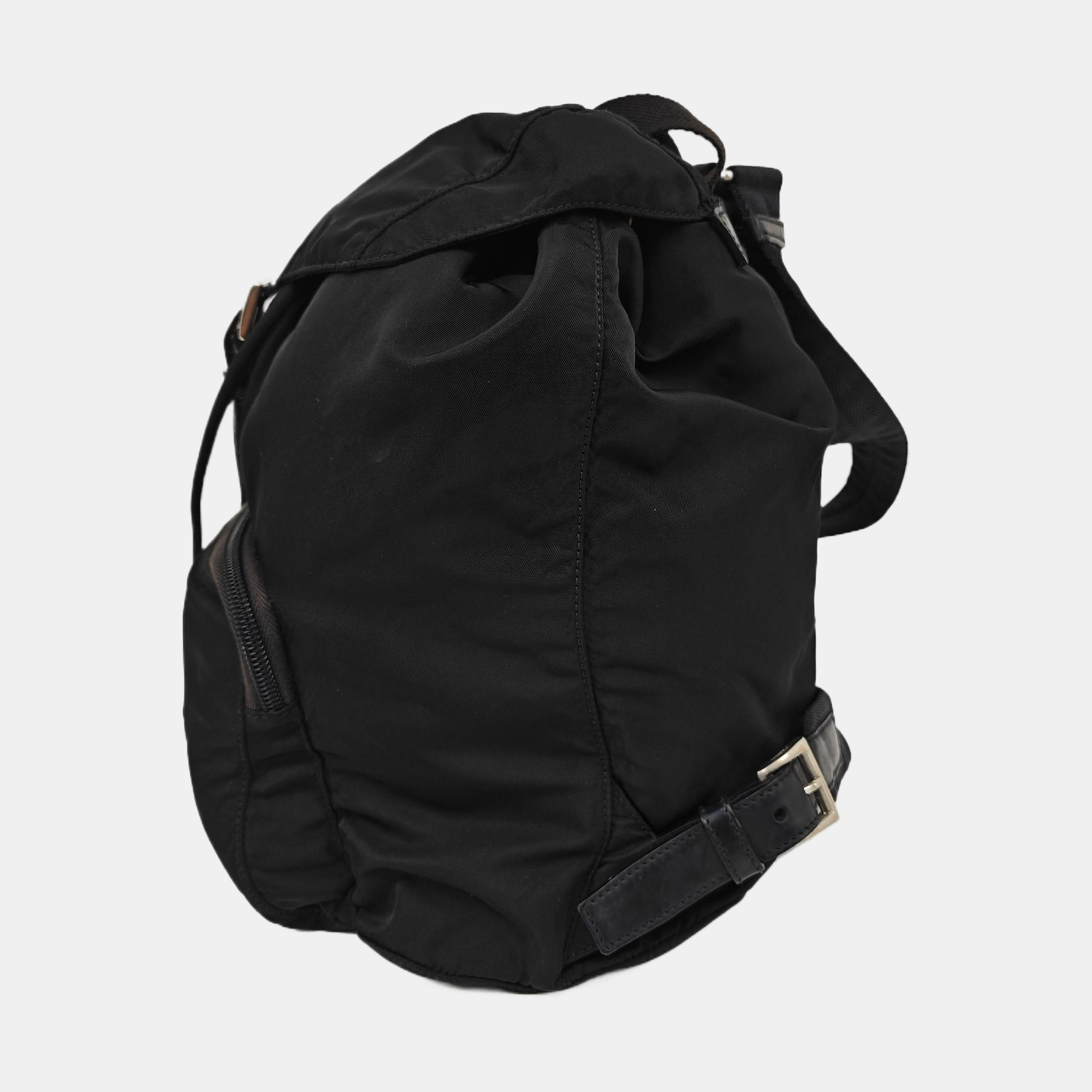 Nylon Backpack Black