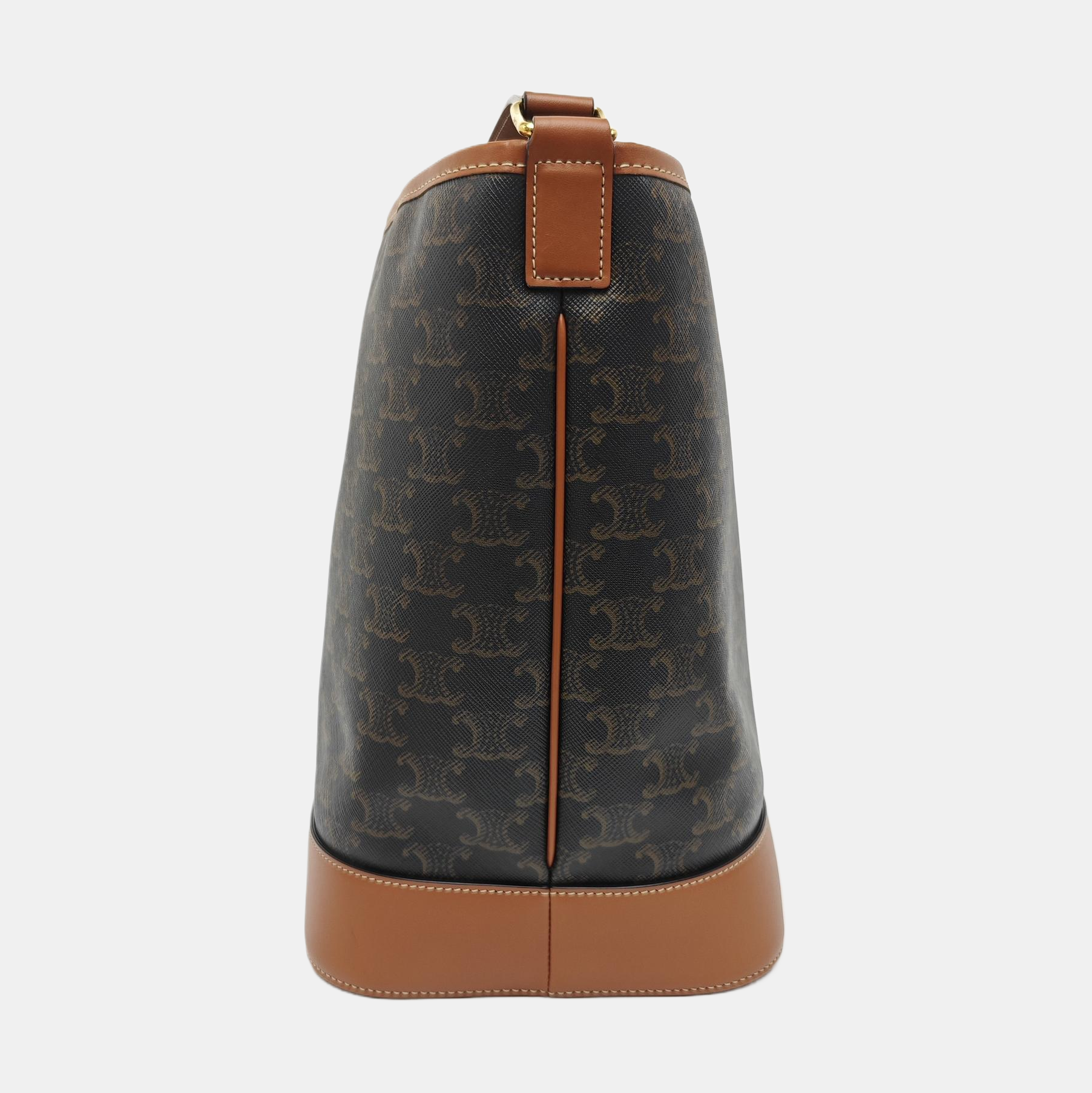 TRIOMPHE CANVAS Medium Coated Canvas Brown