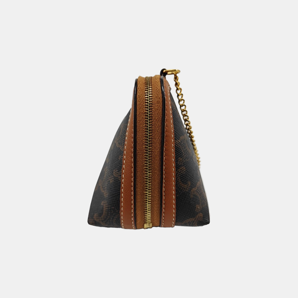 TRIOMPHE CANVAS Coated Canvas Brown